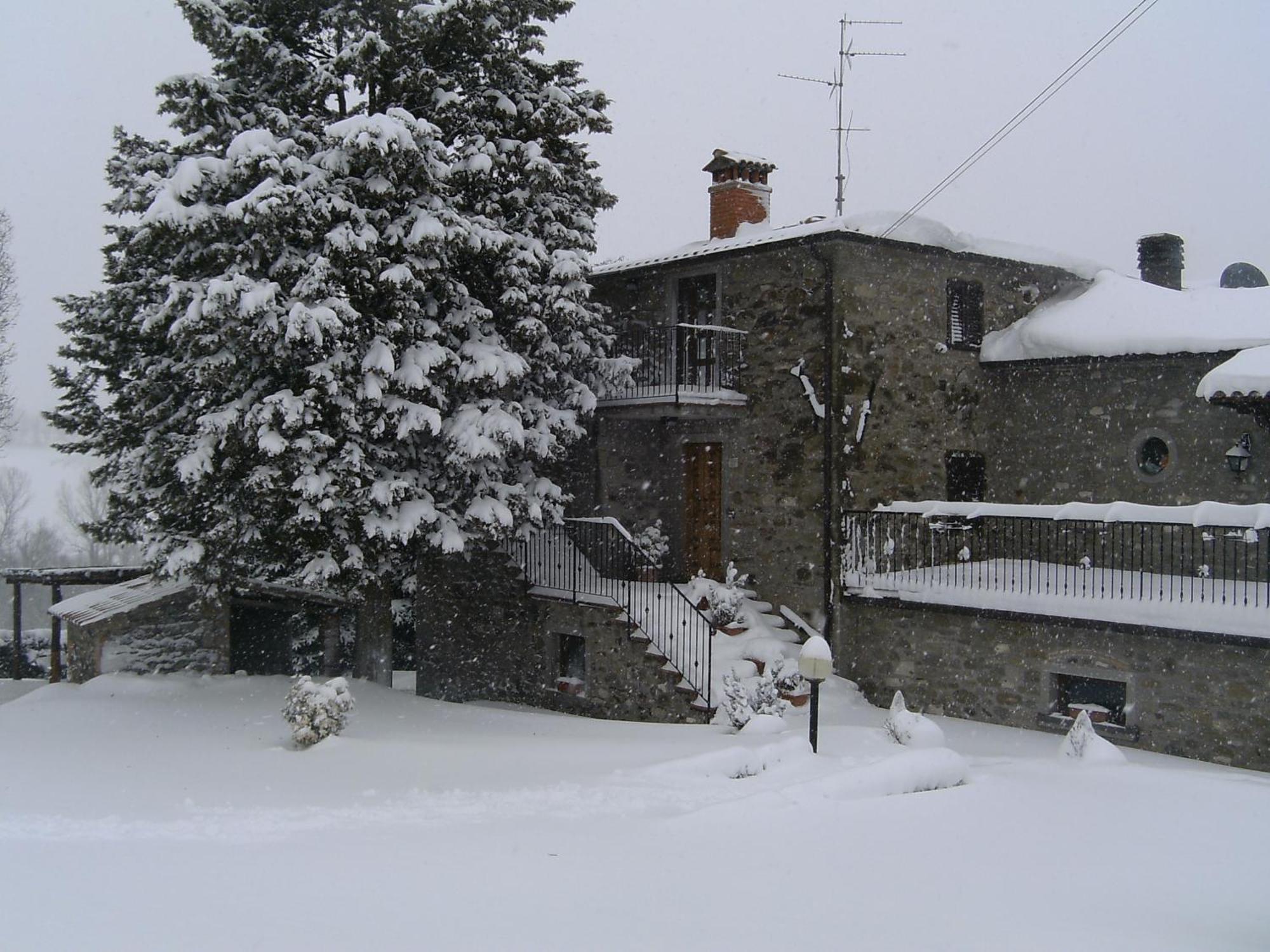 Вилла Agriturismo La Casina Caprese Michelangelo Экстерьер фото