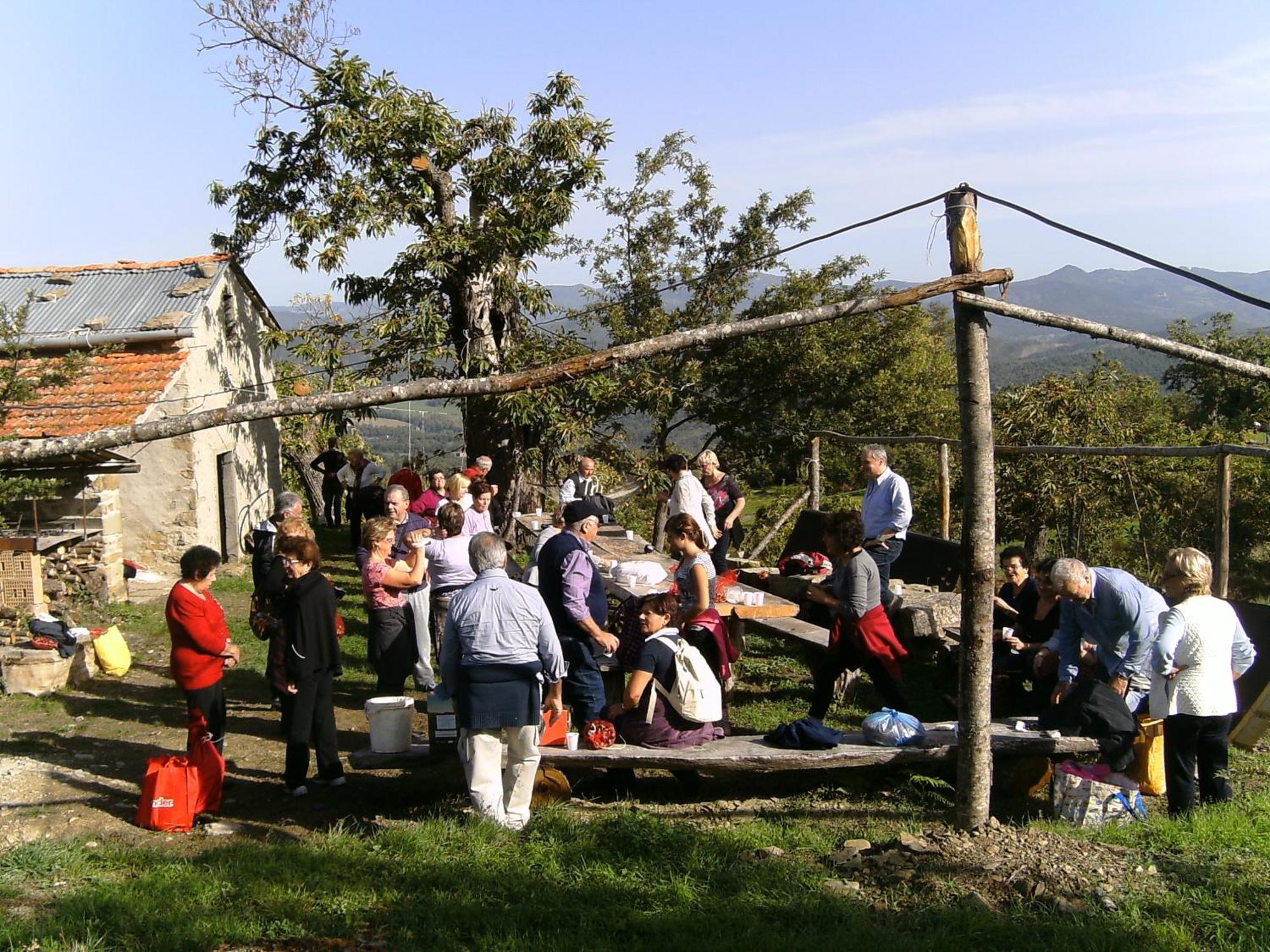 Вилла Agriturismo La Casina Caprese Michelangelo Экстерьер фото